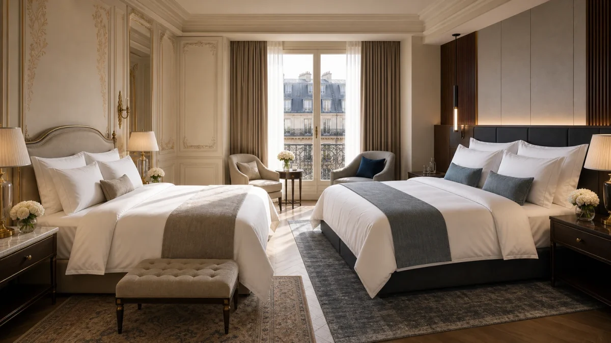 Sofitel ou Pullman : quelle literie haut de gamme ?