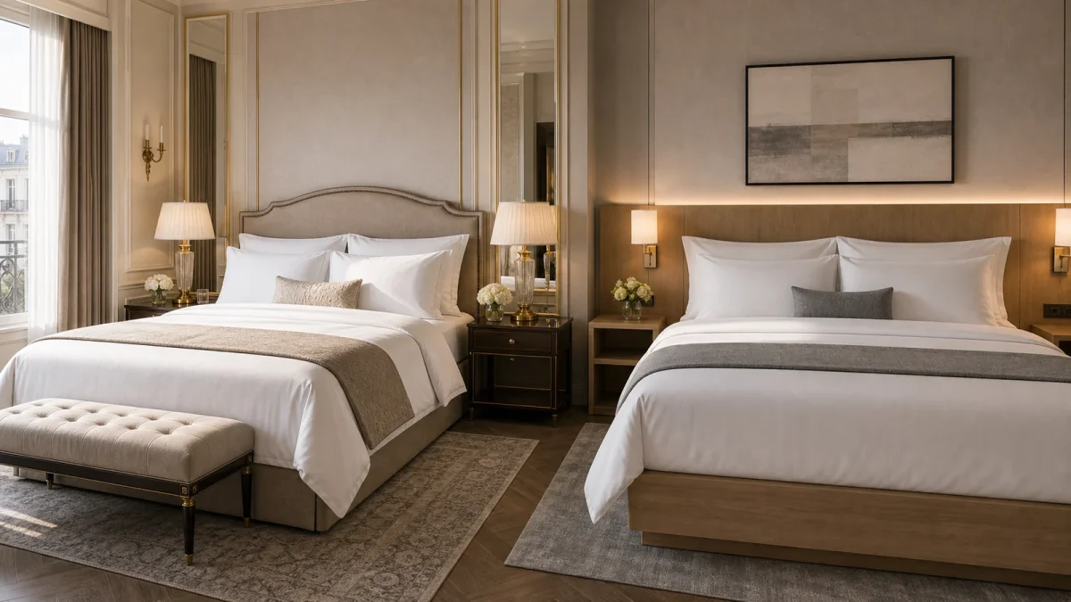 Sofitel ou Novotel : quelle literie choisir ?