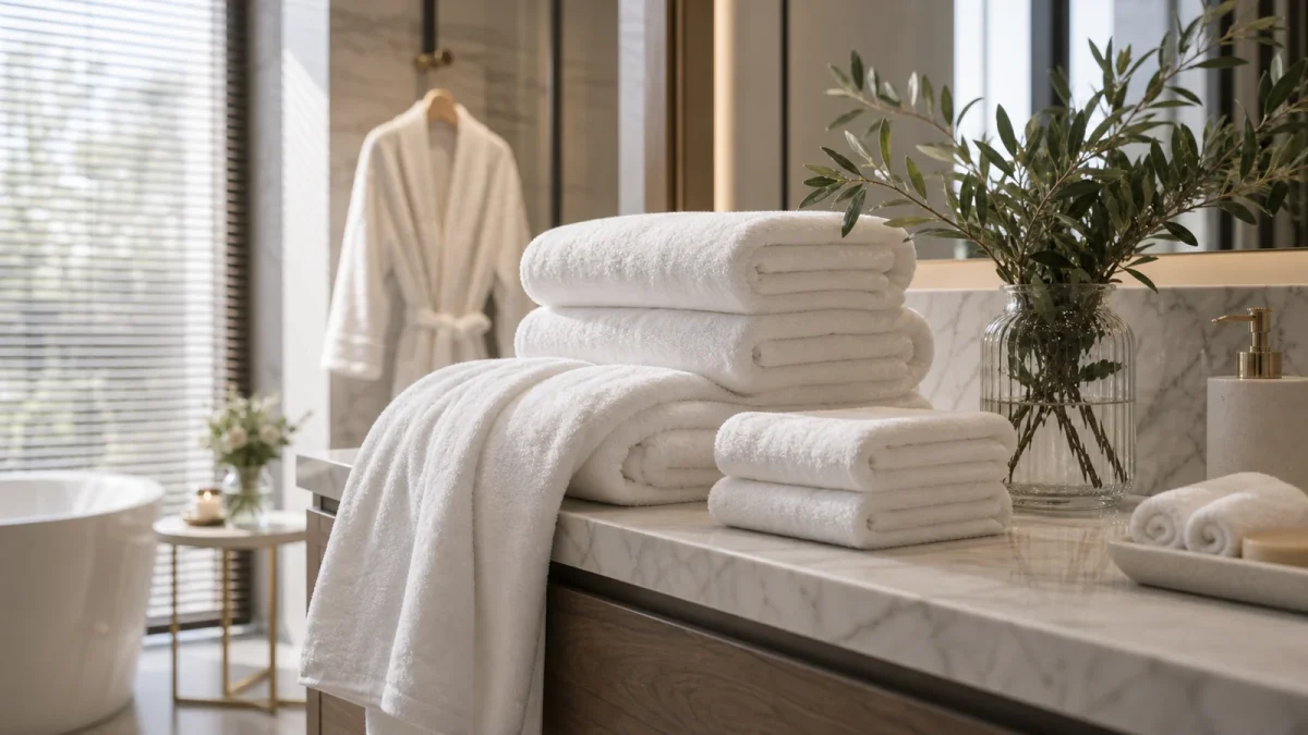 Linge de lit d’hôtel : quelle matière et comment faire son lit